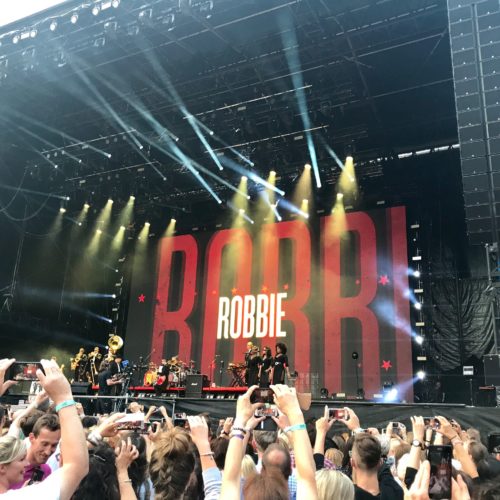 Robbie Williams im DDV-Stadion